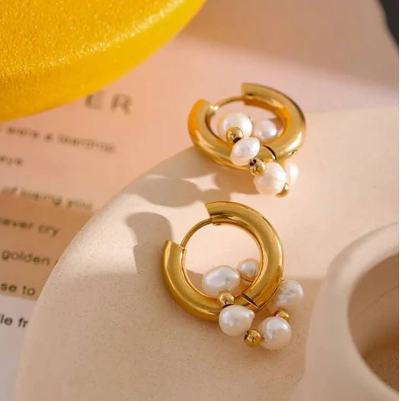Earrings with Pearls
