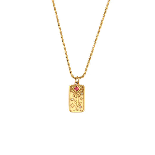 Lovers - Tarot Necklace