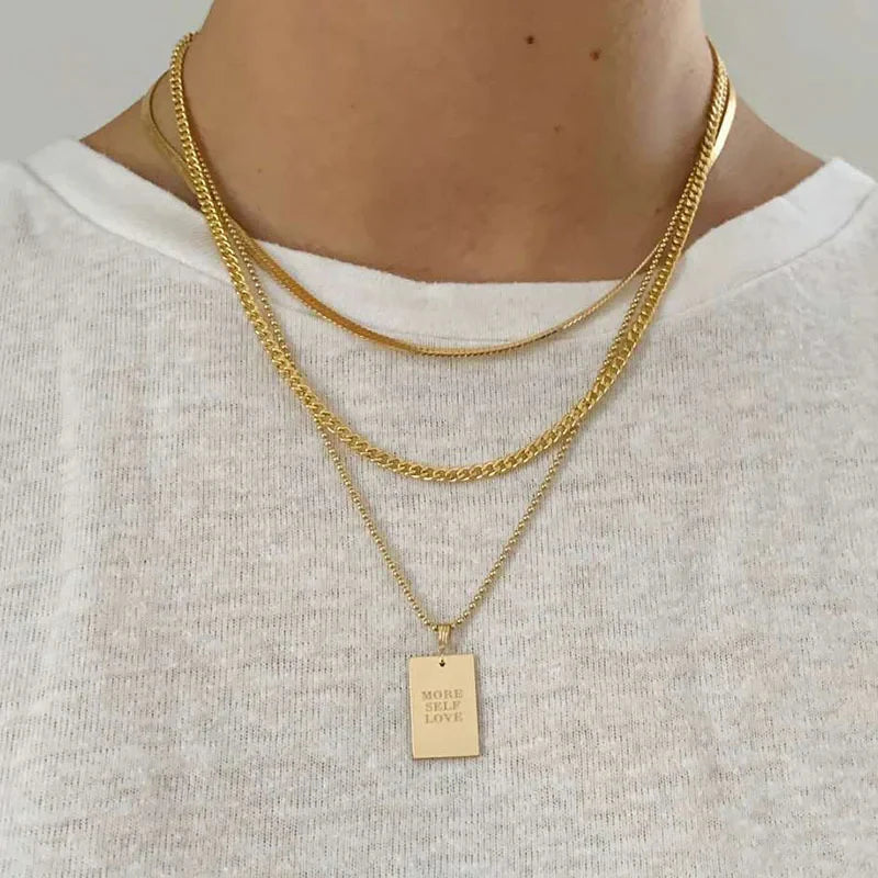 Motivational Tag Necklace