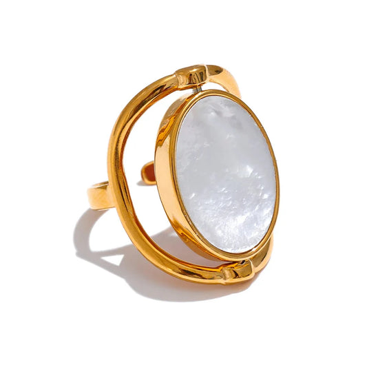 Gold Swivel Ring