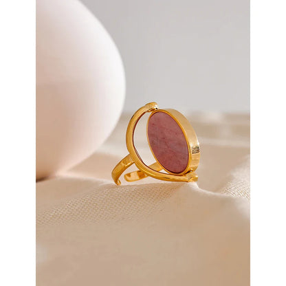 Gold Swivel Ring