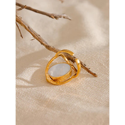 Gold Swivel Ring