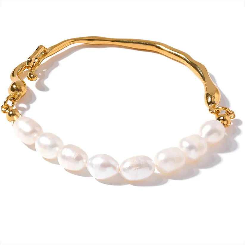 Radiant Pearls Bracelet